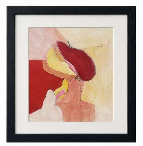 Collection of 7 Abstract Paintings by Adrian Heath