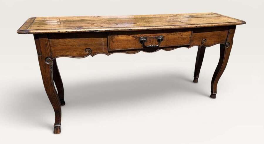 18th Century server or serving table in oak