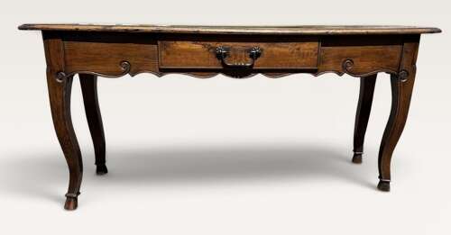 18th Century server or serving table in oak
