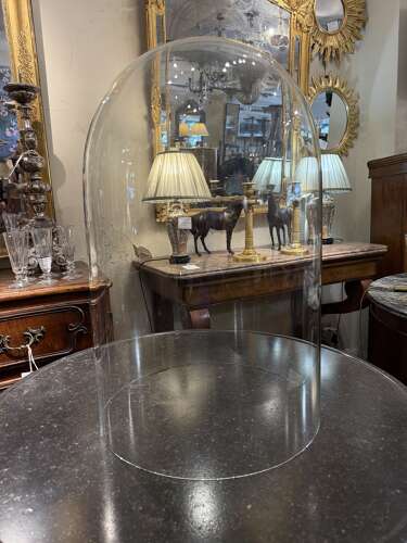 A large glass dome