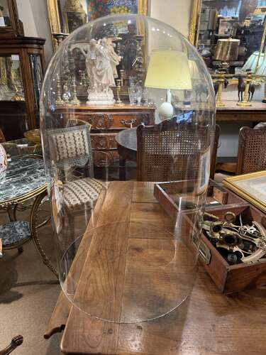 A large glass dome