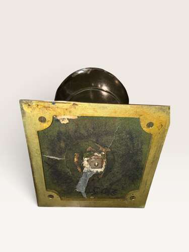 Pair of patinated bronze cassolettes