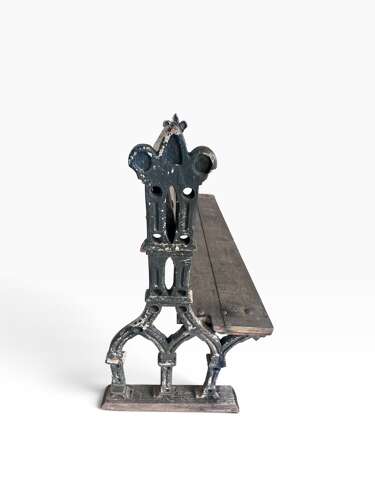 Victorian Gothic Style Cast Iron Garden Bench