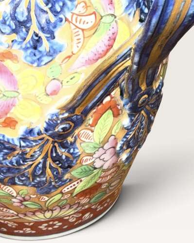 Late 18thChinese export porcelain ’ cider jug