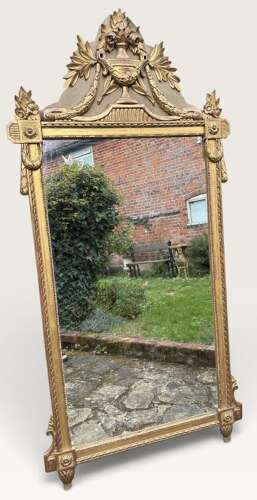 Large French Gilt mirror